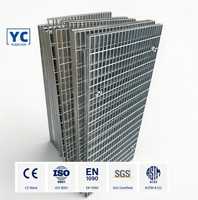 Passerelle de compresseur antidérapante en acier carbone dentelé pour unités de synthèse d’ammoniac