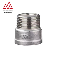 Class 3000 Oil Filter Forged Stainless Steel 17mm Female Male Thread Coupling Adapter to Prevents Debris Ingress