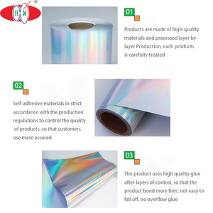 New cầu vồng Vinyl cuộn cho <span class=keywords><strong>plotter</strong></span> Craft Sticker Pet Holographic cắt Vinyl Poster trang trí phim cho quà tặng & thủ công - Product Image 2