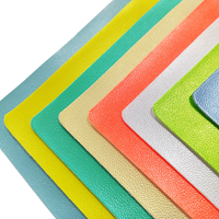 Cuir synthétique brillant à la mode avec motif en relief de texture de peau pour la décoration murale de meubles de canapé sacs à bagages intérieurs