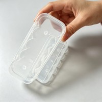 En stock – Boîtes personnalisées en plastique transparent pour flacons de 3 ml, 13 ml, 3-10 ml, 2 x 10 ml – Étui de rangement de voyage pour flacons Cillin – Supports pour flacons en matériaux recyclés