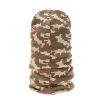 Unisexe Homme Femme Laine Feutre Camouflage Russe Personnalisé Un Trou Masque Ski Masque Bonnet Tricot Balaclaba