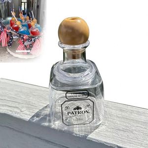 Bouteille en acrylique Patron de haute qualité, prête à être expédiée, avec bouchon à vis, idéale pour les fêtes – Meilleures ventes - Product Image 3