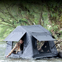 Tente gonflable pour voiture, pour camping en SUV, voyages en plein air, abri de toit, fournisseur en gros