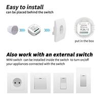 SIXWGH Zigbee 3.0 Tuya Smart Life Relay Light Switch Hub, nécessite 16A, compatible avec Alexa et Google Assistant