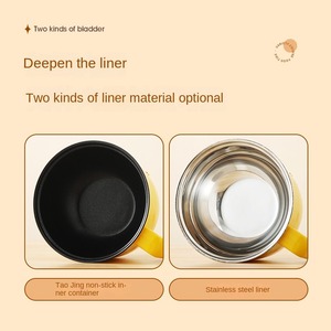 <span class=keywords><strong>Olla</strong></span> de Cocina eléctrica de pato amarillo <span class=keywords><strong>pequeña</strong></span>, utensilios de cocina portátiles, <span class=keywords><strong>olla</strong></span> antiadherente con <span class=keywords><strong>vaporera</strong></span>, <span class=keywords><strong>olla</strong></span> de sopa electrónica multifuncional - Product Image 6