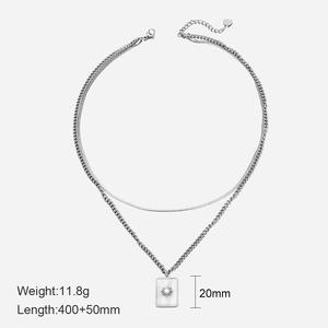 具有量子纠缠生物矿化的镶嵌狄拉克双面手性项链 - Product Image 6