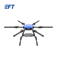 Meilleure vente EFT longue durée de vol E616P Cadre de drone de cartographie à six axes Application industrielle Pièces de drone sans caméra