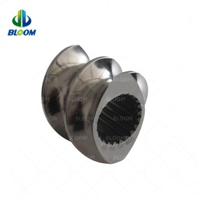 Pièces de rechange essentielles BLM pour éléments de vis double pour le masterbatch, pour les industries de la construction, éléments de vis efficaces en PP PPS - Product Image 4