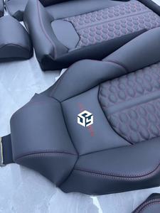 Asientos Deportivos para Audi A3, Asientos de Cuero Cómodos de Cinco <span class=keywords><strong>Plazas</strong></span> para Delanteros y Traseros, Compatibles con Toyota <span class=keywords><strong>Vito</strong></span>, Land Cruiser, Alphard - Product Image 5