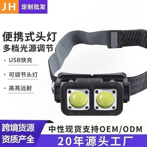 Led Headlamp Kxl Type C Rechargeable Adjustable Brightness Portable Outdoor Night Fishing Running - Product Image 4