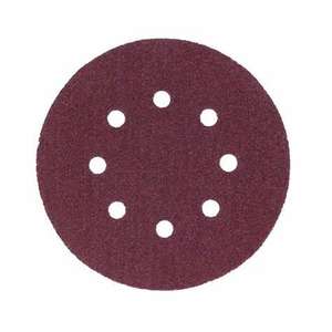 Disco pour Velcro 125mm 8 Fori Gr.60 C.F.6 Disques abrasifs PZ - Product Image 1