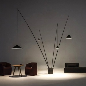 Nordic Minimalist Luxury Fishing Lamp Sophisticated Artistic <b>Lighting</b> Fixture for Bedroom Living Room Sofas Floor Lamps - Product Image 6