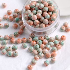 Nouveau Antique Dispersé Picasso Perles De Verre À La Main Bricolage Perlé Bracelet/Collier Accessoires Matériel - Product Image 3