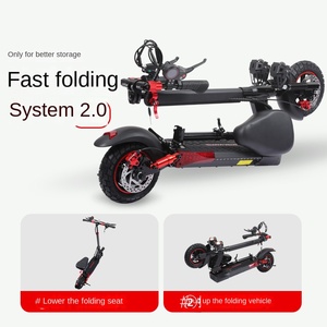 Vente en gros 800W Scooter électrique transfrontalier 100KG en alliage d'aluminium tout-terrain E Scooter avec longue portée et batterie au lithium - Product Image 3