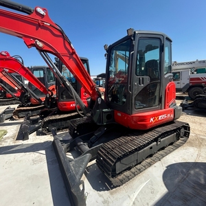 รถขุดขนาดเล็ก Kubota KX165-5 มือสอง 5.5 ตัน ระบบไฮดรอลิก แบบตีนตะขาบ เครื่องยนต์ญี่ปุ่นแท้ สภาพดี เหมาะสำหรับงานก่อสร้าง - Product Image 5