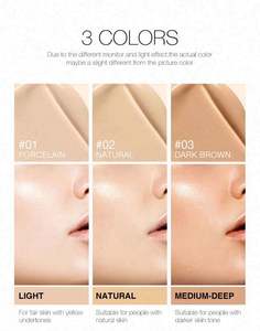 Prix Bon Marché et Poudre Cc Crème Maquillage Couverture Fondation Usine Moins <span class=keywords><strong>Cher</strong></span> - Product Image 5