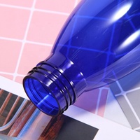 Bouteille d'eau personnalisable en plastique PC écologique sans BPA avec logo, 350ml-1000ml, à paroi simple, avec couvercle, pour randonnée et eau bouillante