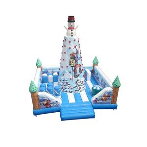 Pared <span class=keywords><strong>de</strong></span> <span class=keywords><strong>escalada</strong></span> <span class=keywords><strong>de</strong></span> Navidad inflable Adorable decoración <span class=keywords><strong>de</strong></span> Navidad <span class=keywords><strong>de</strong></span> PVC gigante - Product Image 1