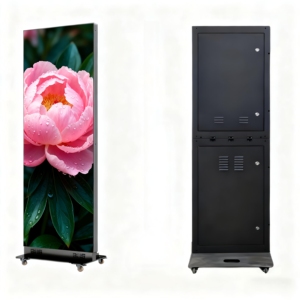 Áp phích quảng cáo cho bức tường video p2.5 IP65 đánh giá sàn di động thường vụ ngoài trời di chuyển có thể gập lại màn hình <span class=keywords><strong>LED</strong></span> trung tâm mua sắm sử dụng - Product Image 4