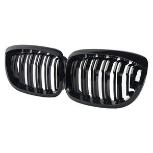 Calandre de pare-chocs avant BMW Série 3 E46 CI noire en plastique ABS pour coupé deux portes 2003-2006, pièce de rechange - Product Image 2