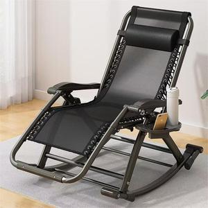 Fauteuil inclinable moderne et portable zéro gravité, pliable, en maille, avec structure en acier, idéal pour les loisirs, les repas, le camping, le <span class=keywords><strong>jardin</strong></span> et la plage - Product Image 4