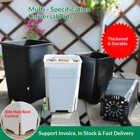 Pot de culture universel en plastique épaissi, durable et respirant pour plantes succulentes et semis - Vente en gros