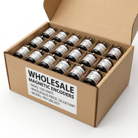 Encodeur magnétique absolu compact à une seule rotation ES15S03R010BSAD1, haute précision, 1024PPR, retour d'information de vitesse RS485 pour moteur pas à pas