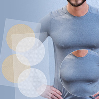 Cache-tétons invisibles jetables, bandes adhésives ultra-fines en PE respirantes, autocollants de poitrine anti-protrusion pour le sport (OEM)
