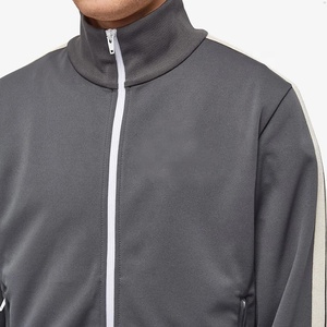 <span class=keywords><strong>Giacca</strong></span> Sportiva <span class=keywords><strong>da</strong></span> <span class=keywords><strong>Uomo</strong></span> con Zip e Strisce Laterali, Personalizzabile con Logo, 100% Poliestere, per Allenamento e Streetwear - Product Image 3