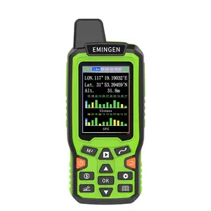 HeiPoe EM90便携式高精度GPS测试装置土地测量仪NF-188测量面积英亩米收割机土地