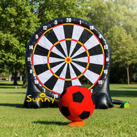 Cible de tir de football gonflable, Bubble Soccer, Écologique, Couleur et taille personnalisables, Jeux de tir sportifs, Équipement de location pour fêtes