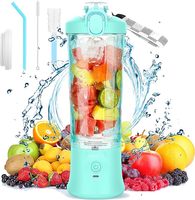 600Ml Draagbare Blender 2024 Persoonlijke Mini Vers Sap Juicer Blender Fruitmixer 4000Mah Usb Opladen Draagbare Mini Blender