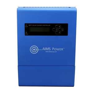 ตัวควบคุมการชาร์จพลังงานแสงอาทิตย์ AI M S 40 แอมป์ แบบ PWM ความจุสูง 1000 วัตต์ กำลังไฟฟ้า PV สูงสุด 55 โวลต์ ใช้งานได้ 24 ชั่วโมง พร้อมไฟส่องสว่าง - Product Image 1