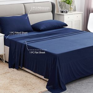 Set di lenzuola e piumini in microfibra per biancheria da letto OEM per Hotel - Product Image 6
