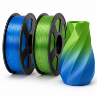 Filamen Cetak 3D PLA Classic 1KG Dari Greentech 1.75MM +/-0.02MM PLA Classic