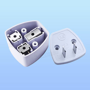 Universal-Reise adapter US 2-poliger Steckdosen konverter 500W US-Strom umwandlung stecker adapter 10A für Reisen nach Hause - Product Image 5