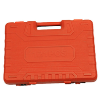 Boîte à outils de réparation automobile, verte, livraison rapide, 121 pièces