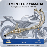 Système d'échappement complet de course modifié de qualité européenne pour moto V8, compatible JOG V8, DIO, BWS, ZX, DIO90, RR, DIO 26AA, ZX 26AA