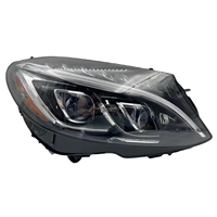Adapté aux phares de Mercedes-Benz Classe C 2015-2018 Benz W205 Phare Version américaine Ancien W205 Lampe LED Accessoires de voiture Plug and Play