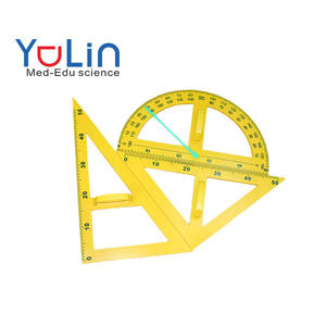 Juego de Regla, Compás y Transportador Magnético Triangular para Enseñanza de Matemáticas, para Uso del <span class=keywords><strong>Profesor</strong></span> - Product Image 1