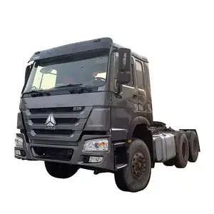 Sinotruk 6x4 371hp 375hp 420hp Diesel Howo Caminhão Trator 10 Caminhões com rodas Vendas quentes