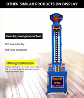 Machine de jeu d'arcade de boxe géante pour adultes, pour l'extérieur, avec sac de frappe et mesure de puissance de coup, à vendre