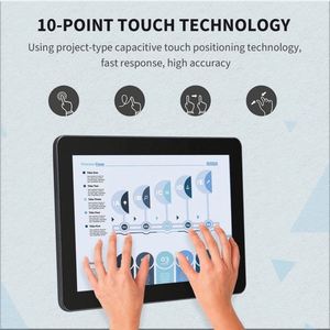 Touchwo tùy chỉnh màn hình portatil <span class=keywords><strong>Multi</strong></span>-<span class=keywords><strong>Touch</strong></span> 7 10 inch cảm ứng điện dung màn hình TFT LCD hiển thị PoE cảm ứng hiển thị - Product Image 5
