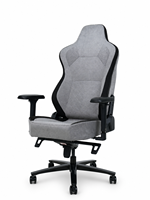 Chaise de jeu ergonomique en tissu personnalisée en gros, inclinable et pivotante, réglable pour le jeu sur PC