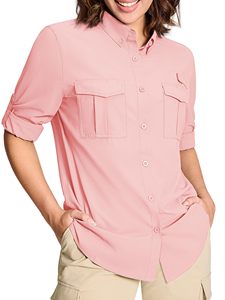 Chemisiers à manches longues avec logo personnalisé, hauts chemise pour femmes, chemisiers é<span class=keywords><strong>l</strong></span>égants, chemisiers pour femmes, 2024 - Product Image 6