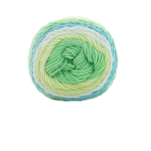 Fil fantaisie teint 55% acrylique 45% coton, 5 brins, 100g, pour tricot à la main, sacs, écharpes, chapeaux, écologique - Product Image 2