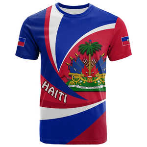 Großhandel Haiti-Flaggen-Design 2026 WM Fußballtrikot Vollständig Anpassbares Herren-T-Shirt Outdoor-Sport Fußball-Top Kurzarm - Product Image 4