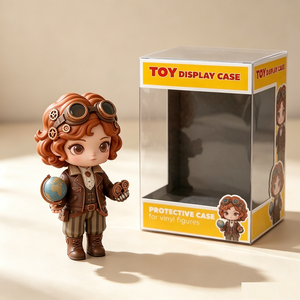 Wholesale Clear PET Protective Case Collectible Figure <b>Display</b> <b>Box</b> for Vinyl Toy Collection - Product Image 2