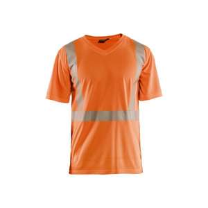 BLAKLADER - 3386101353004XL T-shirt haute visibilité protégé contre les UV Orange - EAN 7330509531235 HI-VIS WORKWEAR - Product Image 1